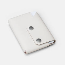 Load image into Gallery viewer, LEMUR Design Recycled Leather Travel Wallet in Grey