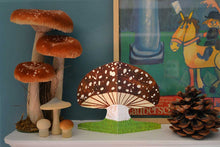 Load image into Gallery viewer, Mortlake Papers - Brown Mushroom Shaped Greeting Card
