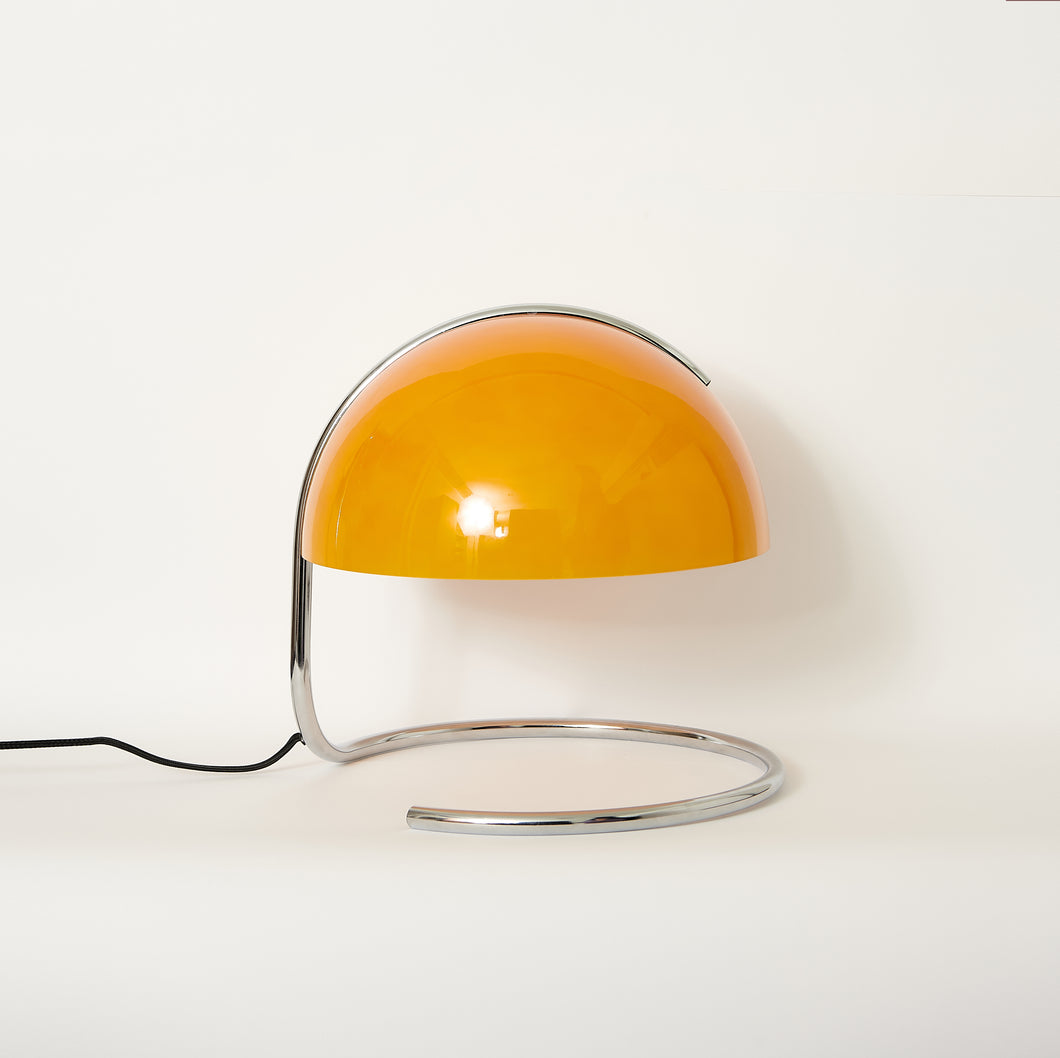 Glass Table Lamp in Orange - ESME by Kin