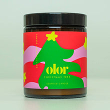 Load image into Gallery viewer, Christmas Tree Scandinavian Pine Forest Jar Candle by OLOR