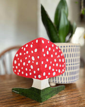 Load image into Gallery viewer, Mortlake Papers - Red Mushroom Shaped Greeting Card