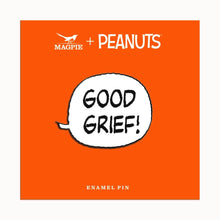 Load image into Gallery viewer, Magpie x Peanuts - Good Grief! vibe pin