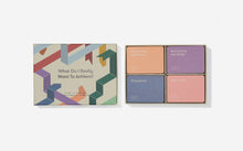 Load image into Gallery viewer, The School of Life - What Do I Really Want To Achieve? Goal Setting Cards
