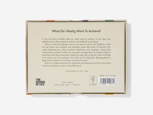 Load image into Gallery viewer, The School of Life - What Do I Really Want To Achieve? Goal Setting Cards