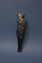 Load image into Gallery viewer, Book Lovers Bookmark - Moss Green and Gold - Ark Colour Design