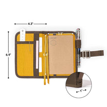 Load image into Gallery viewer, LOCHBY - Water Resistant Wax Canvas Mini Field Journal