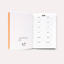 Load image into Gallery viewer, Damson 2026 Dated Pocket Weekly Planner Book pocket size / A6 by The Completist