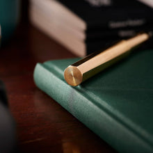 Load image into Gallery viewer, Tom's Studio - The Brass Wren - Refillable Fibre Tip Writing Pen