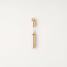 Load image into Gallery viewer, Tom's Studio - The Field Mouse – refillable travel pen: Brass