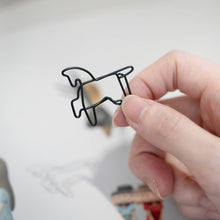 Load image into Gallery viewer, Win Win Horse Paper Clip - Set of 9 - HMM