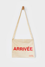 Load image into Gallery viewer, Départ - Arrivée Cycling Musette Bag by The General Classification - natural cotton