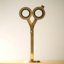 Load image into Gallery viewer, Desk scissors with stand - Gold Coloured - HMM