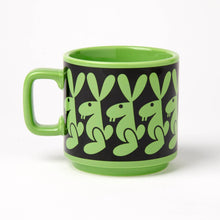 Load image into Gallery viewer, NEW! Green Rabbits Mug - Magpie x Hornsea Mug