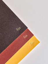 Load image into Gallery viewer, Fin Studio - Gmund Bier Series, Premium Textured Notebook: Bock dark beer