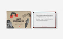 Load image into Gallery viewer, Games for Grown Up's Party Game by The School of Life