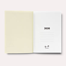 Load image into Gallery viewer, Numero 2026 Dated Weekly Planner Book size A5 by The Completist