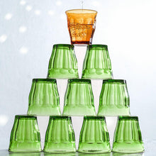 Load image into Gallery viewer, Duralex Picardie Jungle Green 25cl glasses, set of six