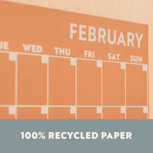 Load image into Gallery viewer, A4 Monthly Undated Wall Planner | 12 Pages - Good Tuesday
