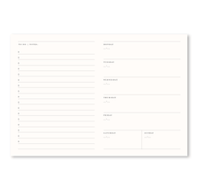 Load image into Gallery viewer, Katie Leamon - Undated Week View Weekly A5 Planner - Storm Grey