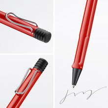 Load image into Gallery viewer, Lamy Safari ballpoint pen - Red with blue ink