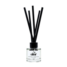 Load image into Gallery viewer, Mandarin + Sandalwood 50ml Reed Diffuser by OLOR