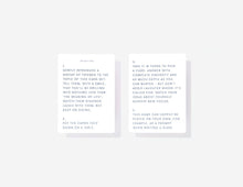 Load image into Gallery viewer, The Meaning of Life Conversation Cards by The School of Life