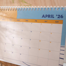 Load image into Gallery viewer, Good Tuesday - 2025–2026 Academic Desk Calendar | Tidal Waves