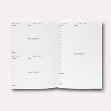 Load image into Gallery viewer, Palermo 2026 Dated Daily Planner Book size A5 by The Completist