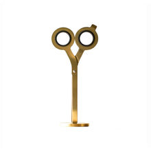 Load image into Gallery viewer, Desk scissors with stand - Gold Coloured - HMM