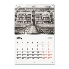 Load image into Gallery viewer, Brutalist Architecture Calendar 2026 by Blue Crow Media
