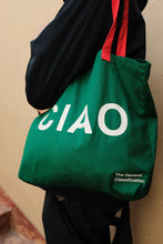 Load image into Gallery viewer, Ciao | Arrivederci Cycling Inspired Tote Bag by The General Classification - Cotton