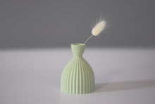 Load image into Gallery viewer, Mini Vase by Keeley Traae - Peacock Blue KT30
