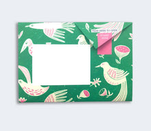 Load image into Gallery viewer, Pigeon Posted Letters - Notecard Set - Fig & Feather Pigeons