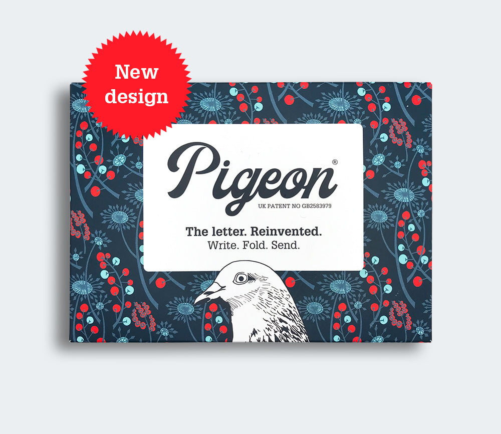 Pigeon Posted Letters - Hedgerow.  New Design!
