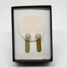Load image into Gallery viewer, ORB / DECO Earrings by Leather Look Leg