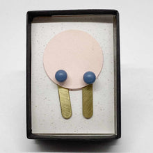 Load image into Gallery viewer, ORB / DECO Earrings by Leather Look Leg