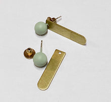 Load image into Gallery viewer, ORB / DECO Earrings by Leather Look Leg