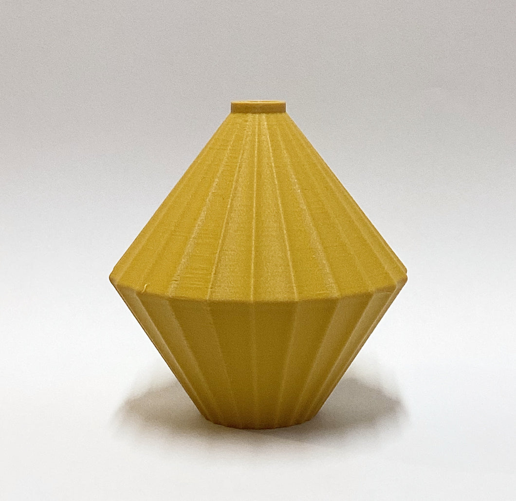 Mini Vase by Keeley Traae - Honeycomb Yellow KT40