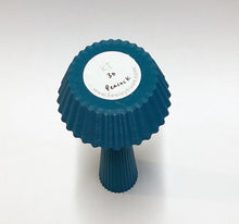 Load image into Gallery viewer, Mini Vase by Keeley Traae - Peacock Blue KT30

