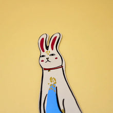 Load image into Gallery viewer, Cute Bunny Bookmark by Ark Colour Design