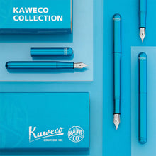 Load image into Gallery viewer, Kaweco Collection Liliput Blue Fountain Pen - Medium nib