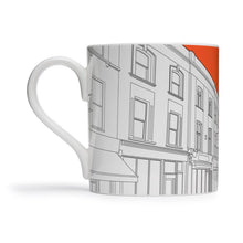 Load image into Gallery viewer, Trellick Tower, London remastered - orange or dark magenta - 25cl mug