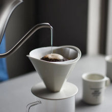 Load image into Gallery viewer, Kinto cotton paper filters for drop through coffee brewers