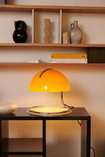 Load image into Gallery viewer, Glass Table Lamp in Orange - ESME by Kin
