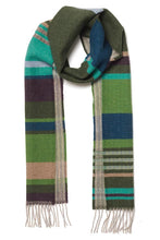 Load image into Gallery viewer, Wallace Sewell Striped Lambswool Scarf - Angus in Blackthorn - PRE-ORDER