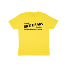 Load image into Gallery viewer, York Bile Beans sign unisex T-Shirt - Earth Positive 100% Organic cotton
