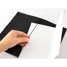 Load image into Gallery viewer, TRAVELER'S COMPANY notebook - black coloured leather regular size