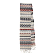 Load image into Gallery viewer, Wallace Sewell Tokyo scarf in Mono. 100% Merino Wool - Made in England
