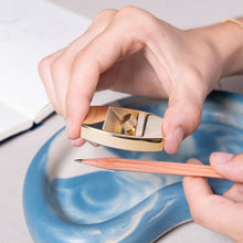 Load image into Gallery viewer, HØVEL - Solid Brass Pencil Plane - Makers Cabinet