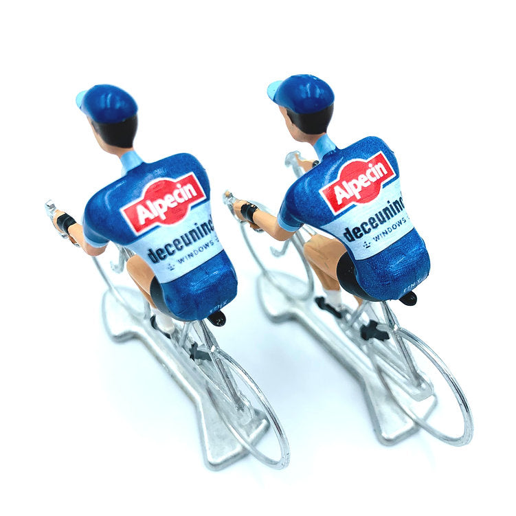 Alpecin - Deceuninck 2024 - Flandriens Collectible Miniature Cycling Figures